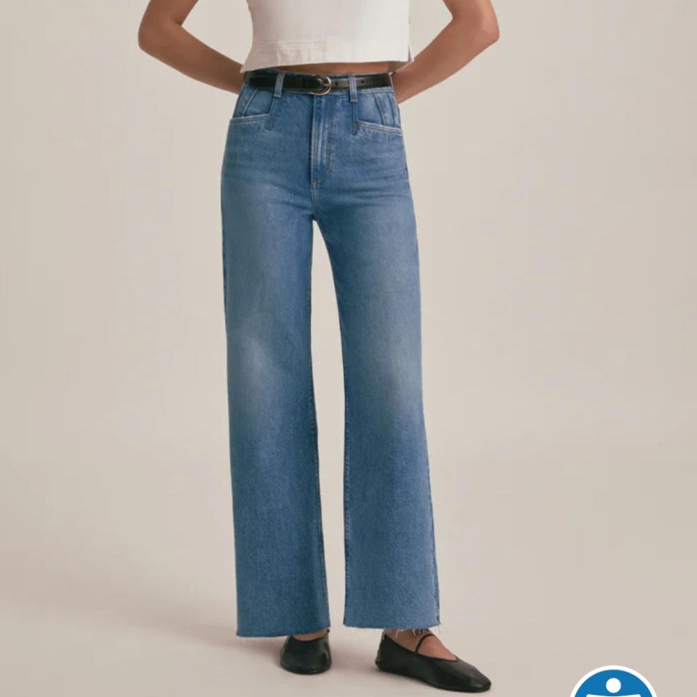 Favorite Daughter Jordie super high rise jeans